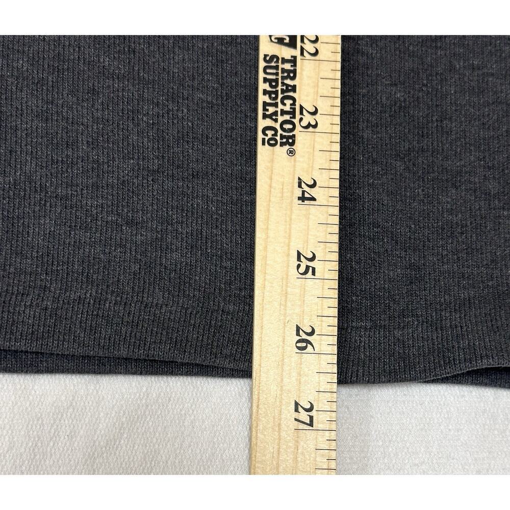 Polo Jeans Company Ralph Lauren Estate Ribbed Pullover Sweater Gray XL 1/4 Zip - Picture 7 of 9
